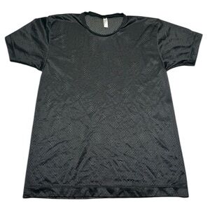 American Apparel Small Black Mesh Tee